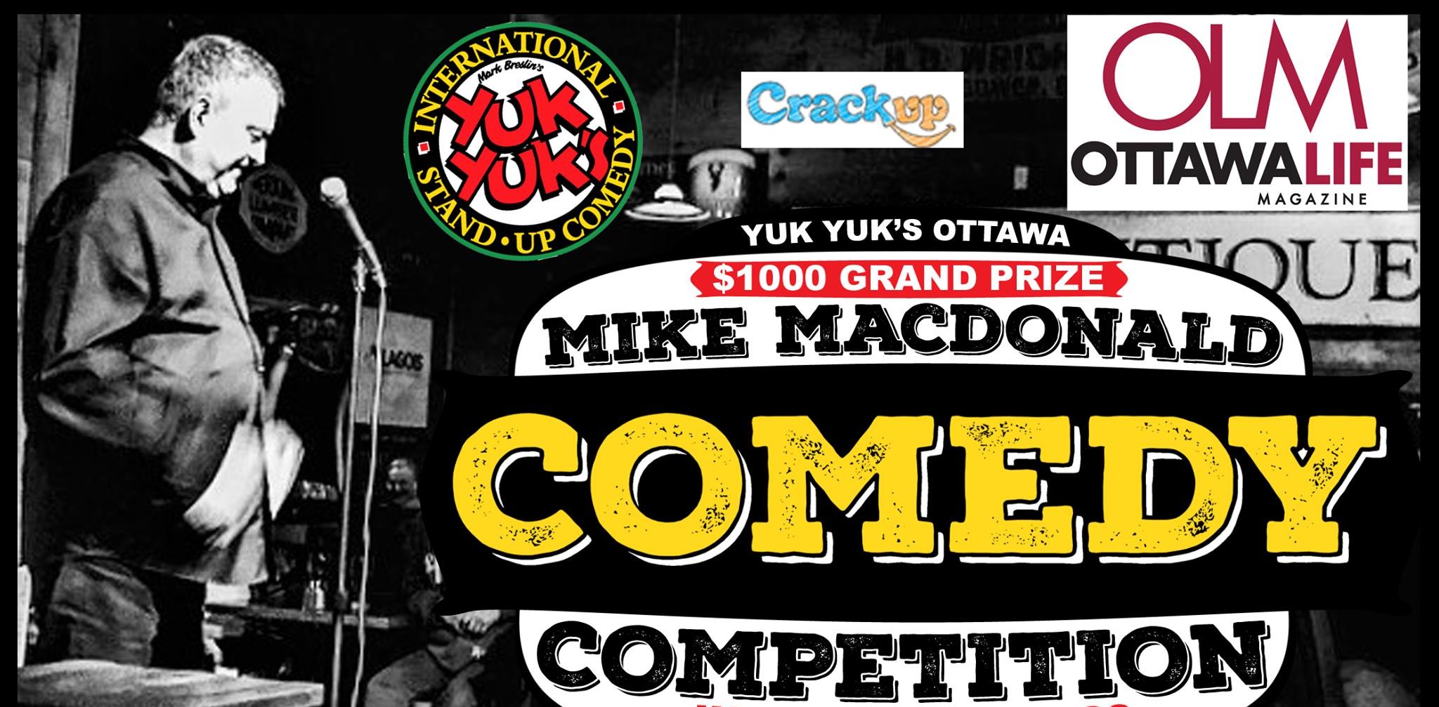 2020 Mike MacDonald Summer Comedy Competition logo