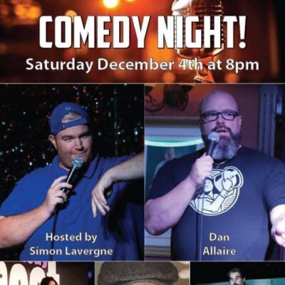 Comedy Show at Pub 1844 (Casselman) - December 4, 2021