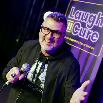 Commercial realtor Matt Jacques was back to host the comedy portion of Laugh for the Cure, a fundraiser for The Ottawa Cancer Foundation. Photo by Caroline Phillips