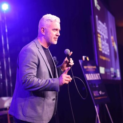 Rick Hiladie was one of five volunteers to participate in this year’s Laugh for the Cure, held at The Westin Ottawa. Photo by Caroline Phillips
